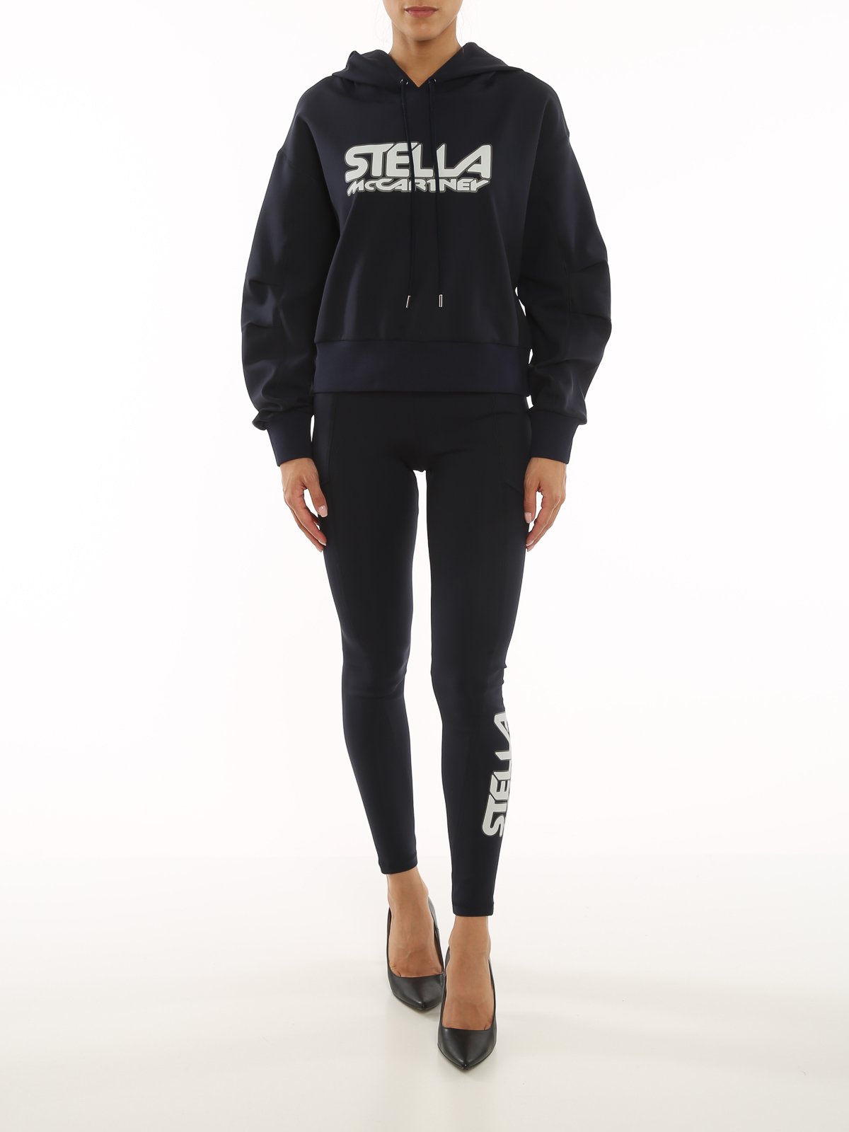 Logo print scuba leggings 603681SPW054000 (Stella McCartney / アクティブウェア ) | Stella McCartney (ステラ マッカートニー)(1)