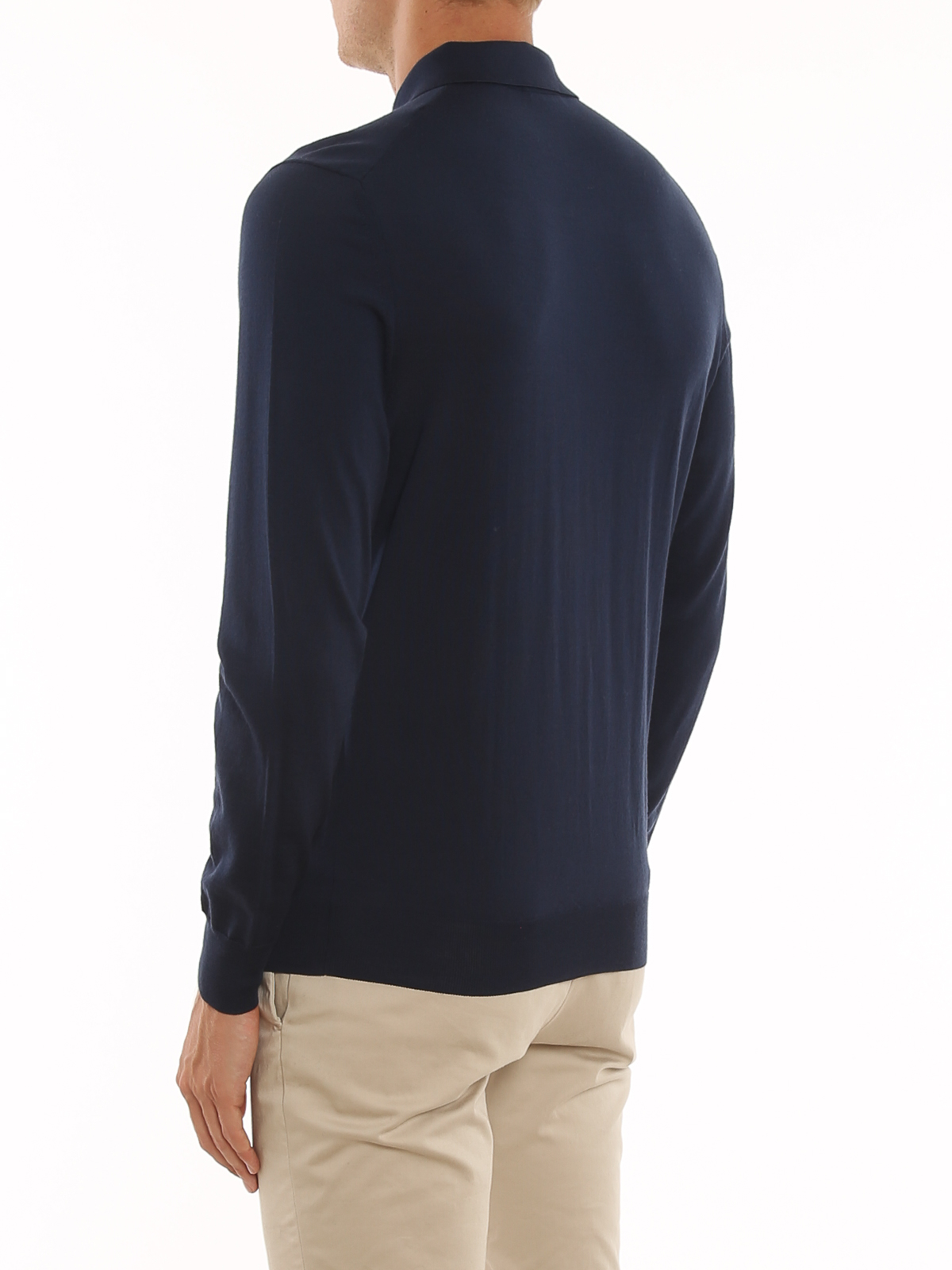 140's merino superfine polo D0D145780 (Drumohr / ニット・セーター・カーディガン ) | Drumohr (ドルモア)(3)