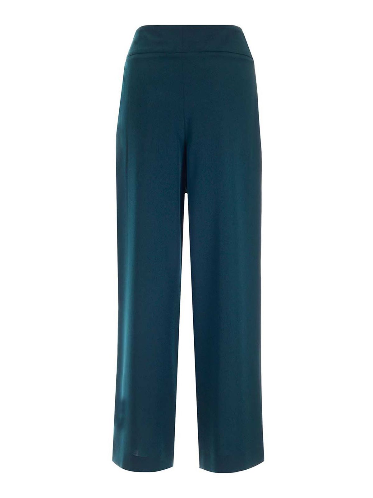 Wide leg trousers in blue CHS21APA020393M4 (See By Chloé / パンツ ) | See By Chloé (シーバイクロエ)(1)