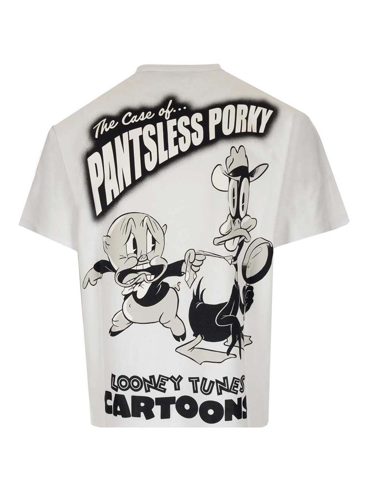 Looney Tunes T-shirt in white WB22M02005101 (GCDS / Tシャツ・カットソー ) | GCDS (ジーシーディーエス)(1)