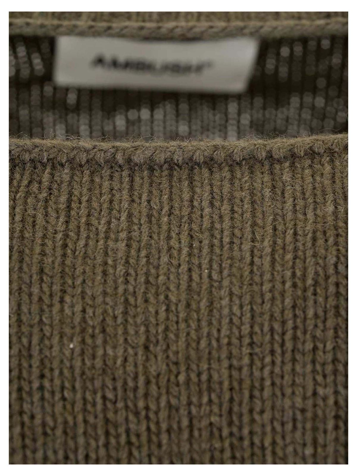 Crewneck sweater in green BMHE013F21KNI0015656 (AMBUSH / ニット・セーター・カーディガン ) | AMBUSH (アンブッシュ)(2)
