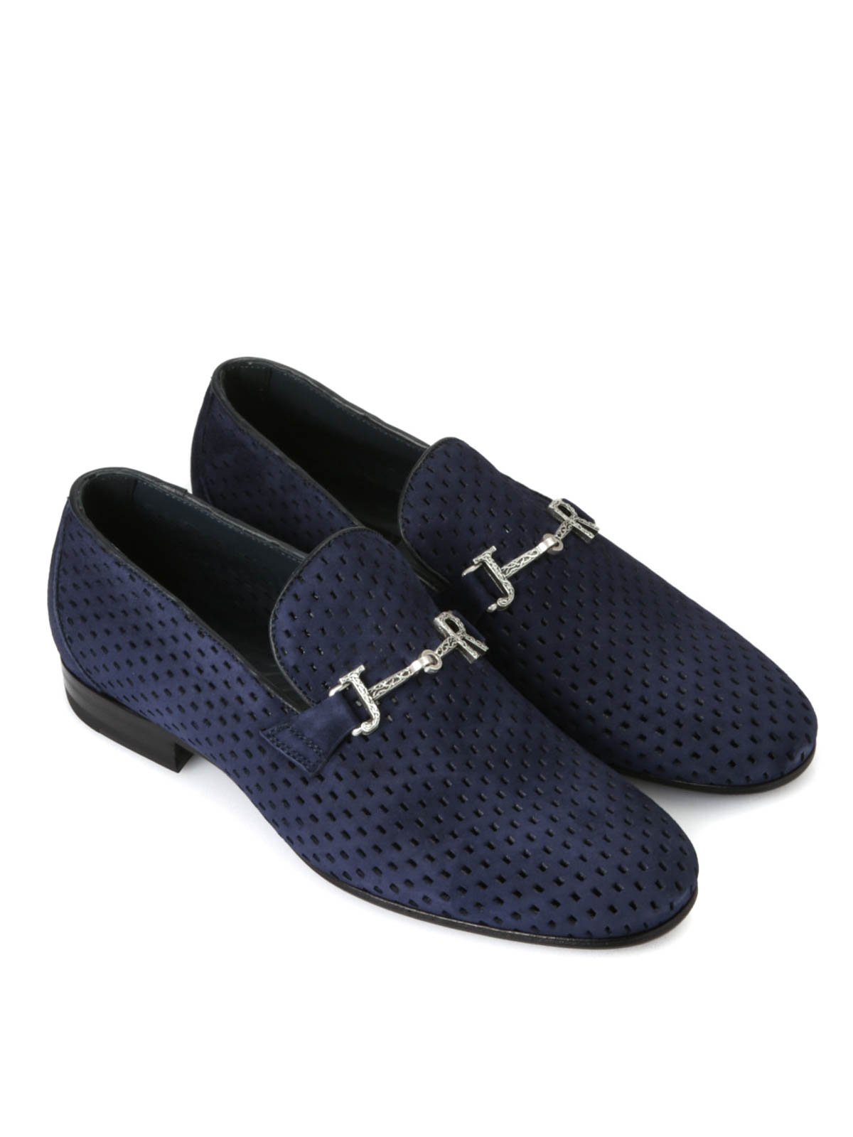 Micro-perforated suede loafers 8093 (JOHN RICHMOND / ローファー ) | JOHN RICHMOND (ジョン リッチモンド)