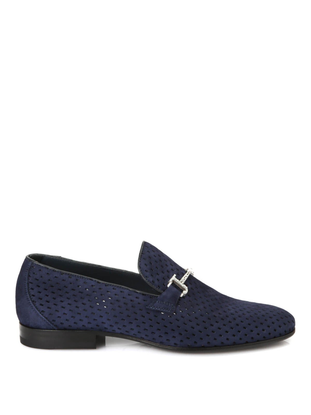 Micro-perforated suede loafers 8093 (JOHN RICHMOND / ローファー ) | JOHN RICHMOND (ジョン リッチモンド)(1)