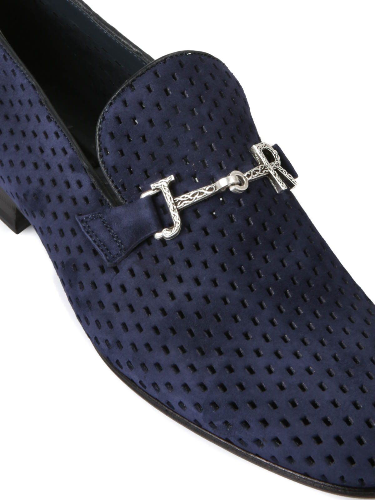 Micro-perforated suede loafers 8093 (JOHN RICHMOND / ローファー ) | JOHN RICHMOND (ジョン リッチモンド)(3)
