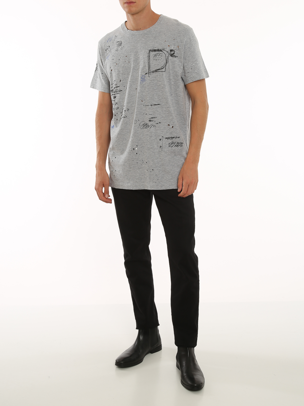 Logo T-shirt S74GD0895S22146857M (Dsquared2 / Tシャツ・カットソー ) | Dsquared2 (ディースクエアード)(1)