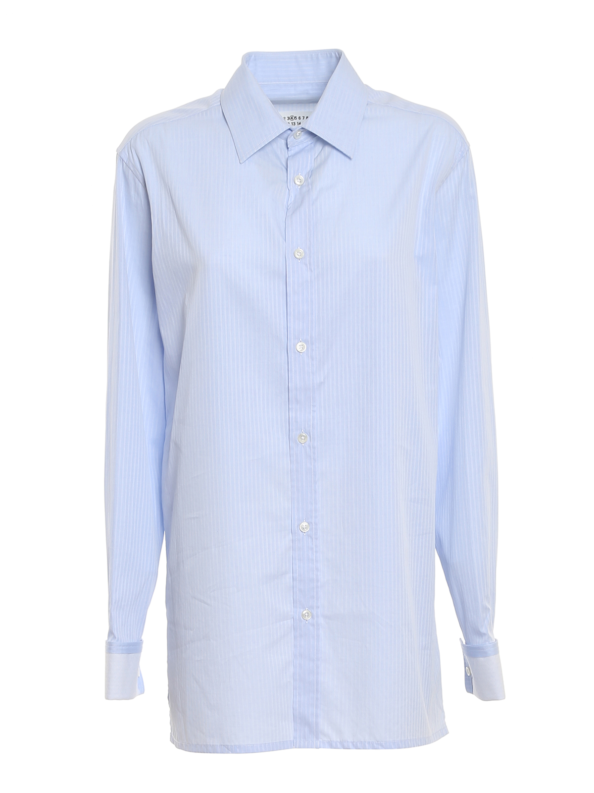 Striped cotton poplin shirt S51DL0375S52935002F (Maison Margiela / シャツ・ブラウス ) | Maison Margiela (メゾン マルジェラ)