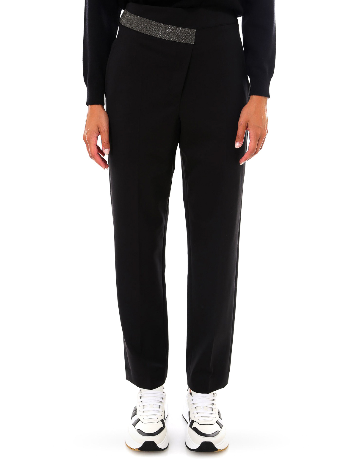 Monili detailed wool pants MB526P7413C101 (Brunello Cucinelli / パンツ ) | Brunello Cucinelli (ブルネロ・クチネリ)(2)
