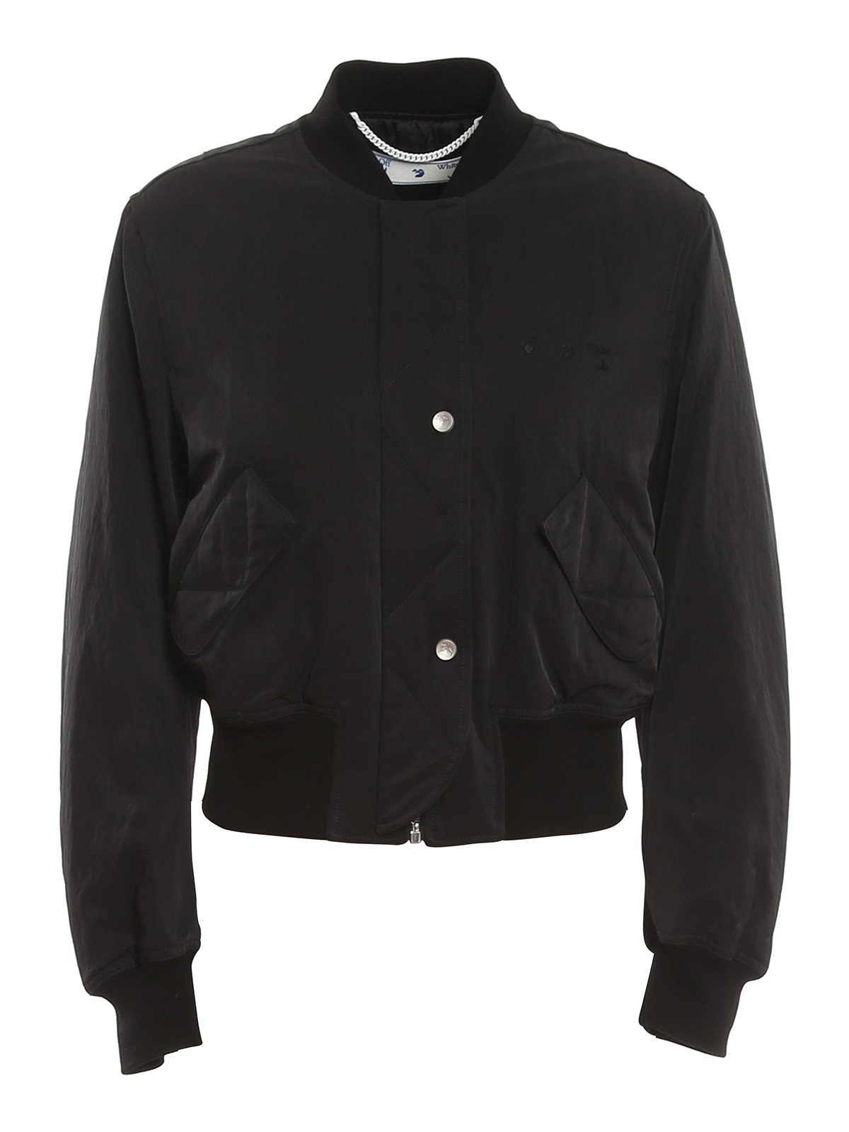 Tech fabric bomber jacket OWEH017F21FAB0011000 (Off-White / カジュアルジャケット・ベスト ) | Off-White (オフホワイト)