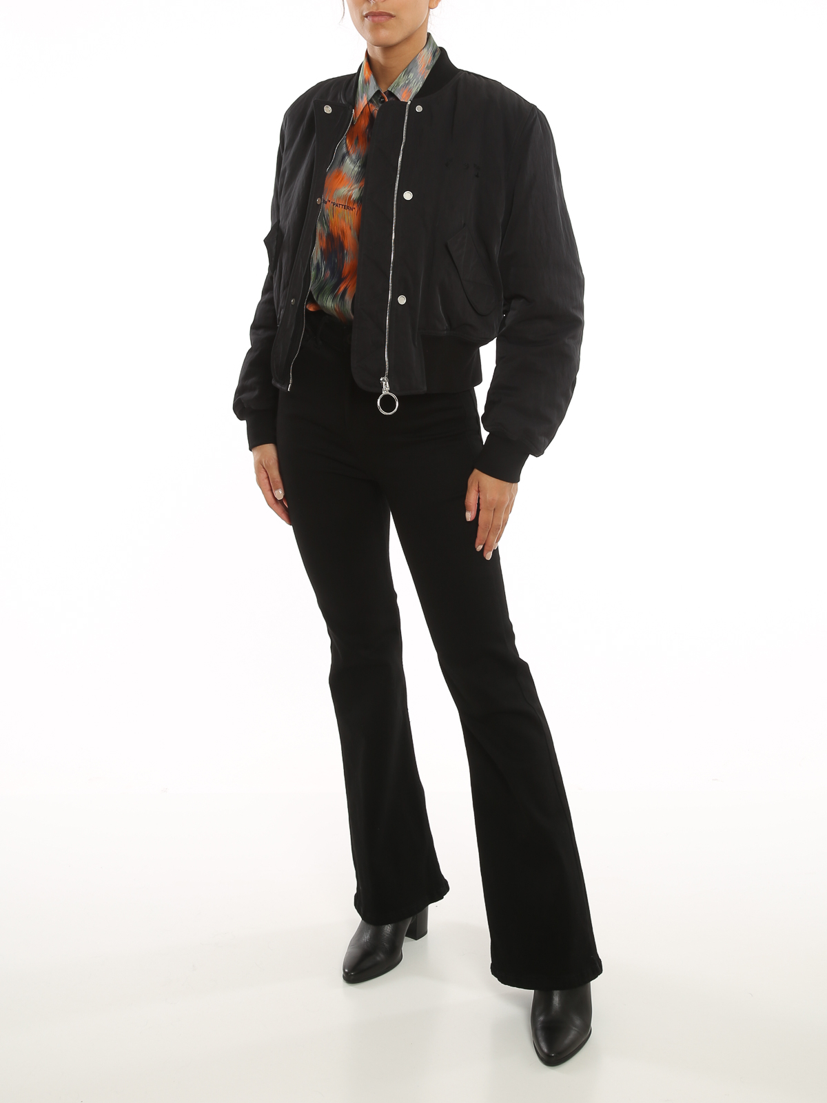 Tech fabric bomber jacket OWEH017F21FAB0011000 (Off-White / カジュアルジャケット・ベスト ) | Off-White (オフホワイト)(1)