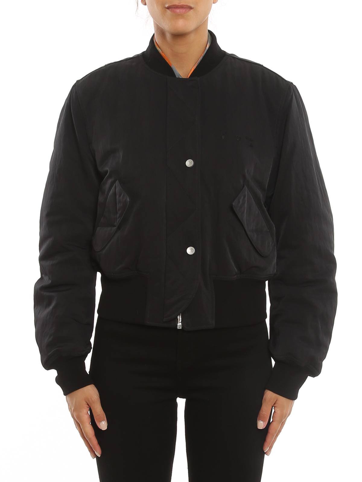 Tech fabric bomber jacket OWEH017F21FAB0011000 (Off-White / カジュアルジャケット・ベスト ) | Off-White (オフホワイト)(2)