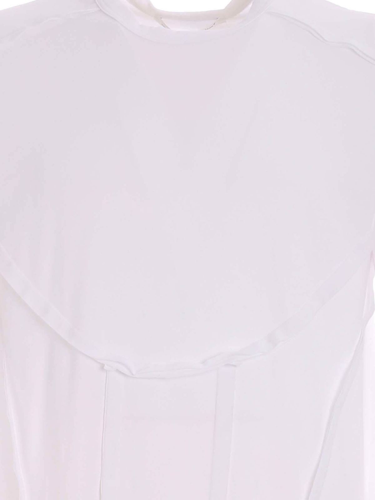 Reverse stitching T-shirt in white S281162 (Comme Des Garçons SHIRT / Tシャツ・カットソー ) | Comme Des Garçons SHIRT (コムデギャルソン シャツ)(2)