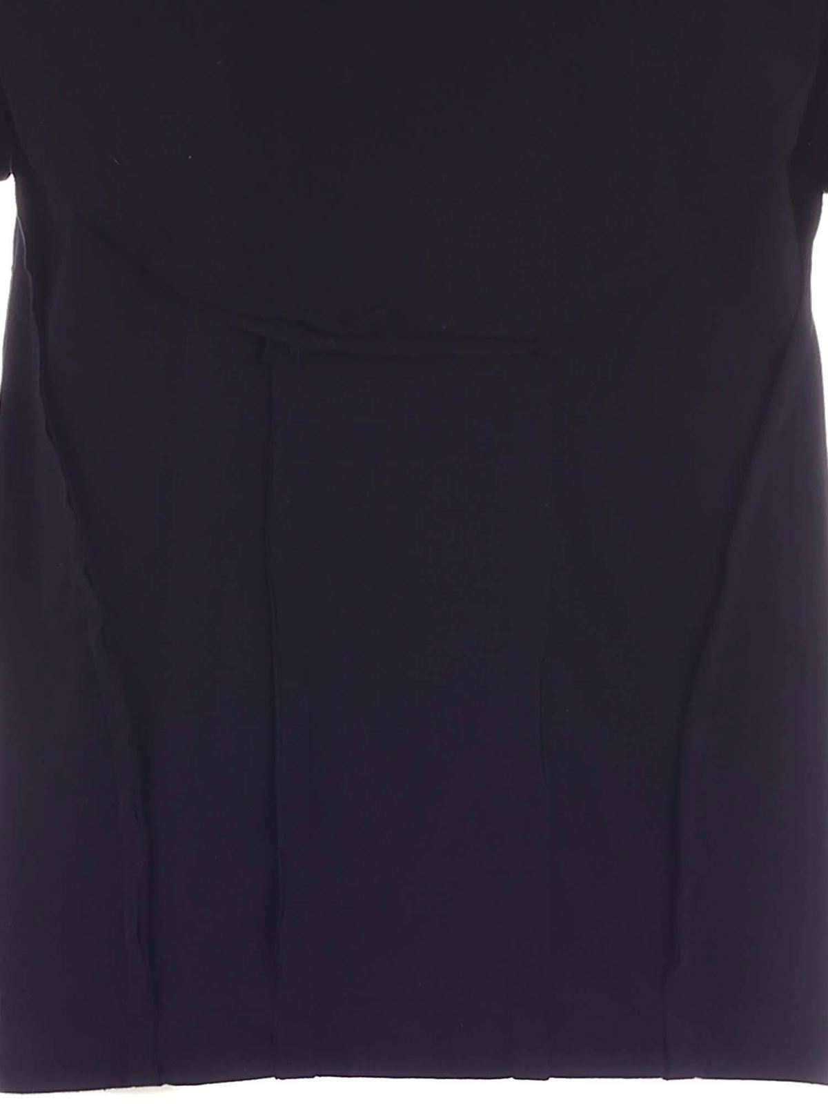 Reverse stitching T-shirt in black S281161 (Comme Des Garçons SHIRT / Tシャツ・カットソー ) | Comme Des Garçons SHIRT (コムデギャルソン シャツ)(2)
