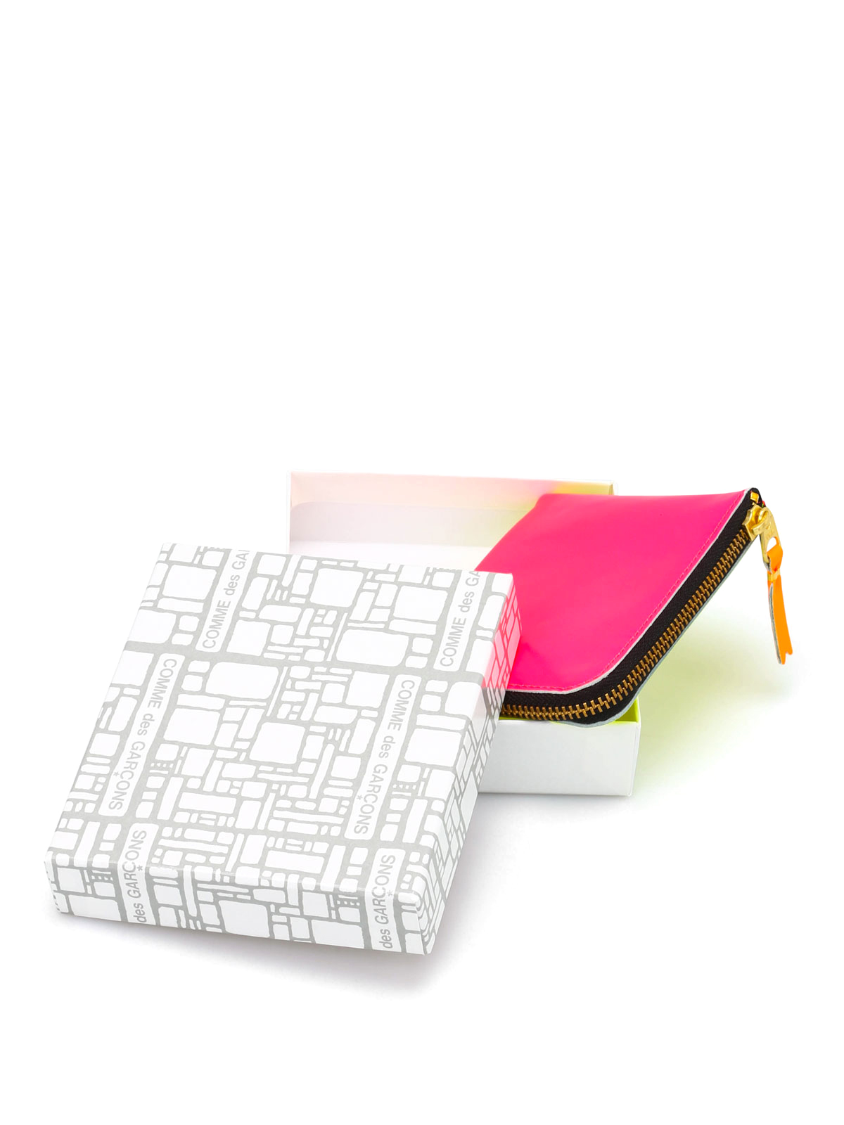 L-zip Super Fluo wallet SA3100SFPINKYELLOW (Comme Des Garçons / 財布・カードケース ) | Comme Des Garçons (コムデギャルソン)(3)