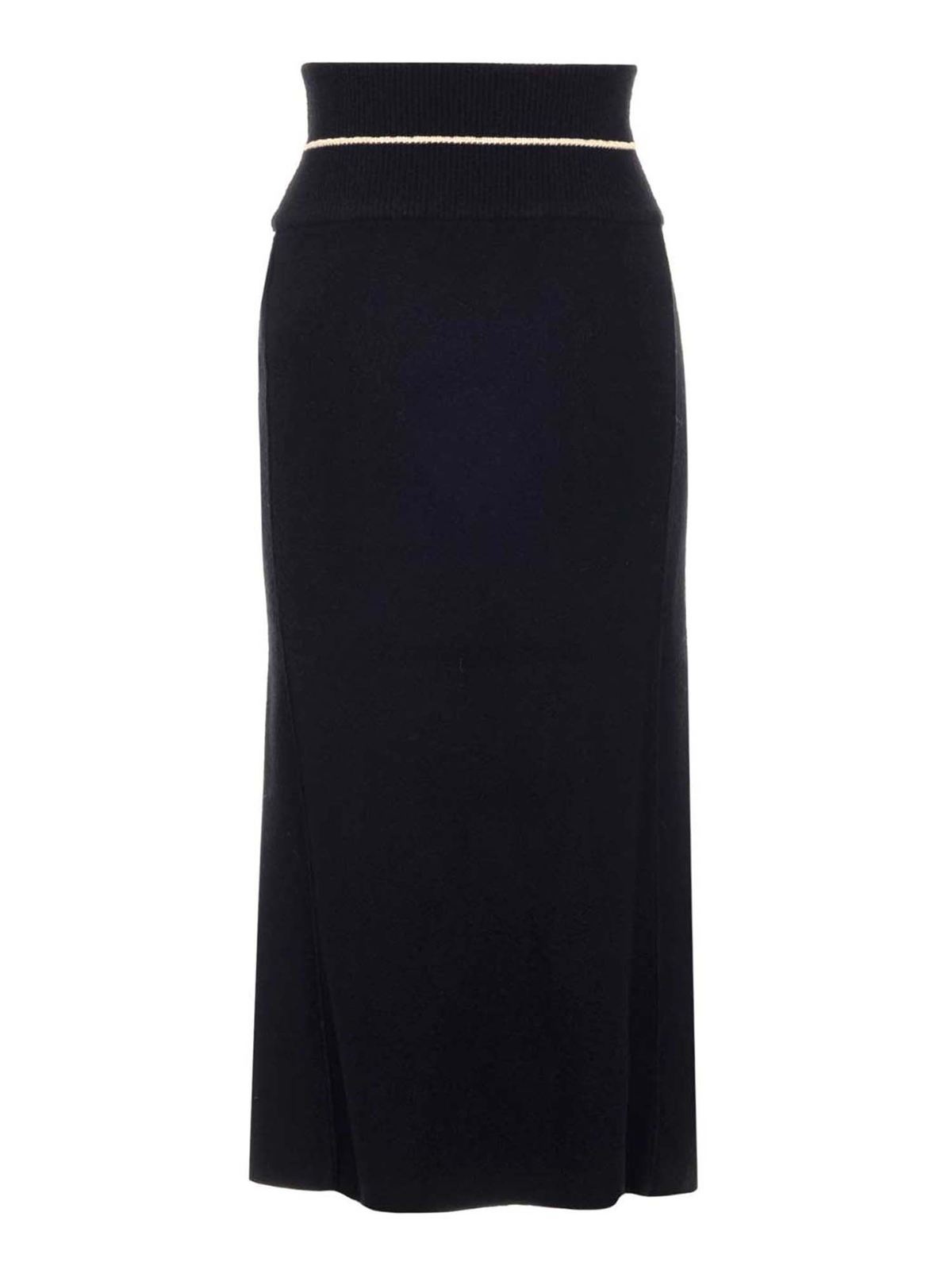 1952 Collection 2 midi skirt in black 9H00004M1313999 (Moncler / スカート ) | Moncler (モンクレール)(1)