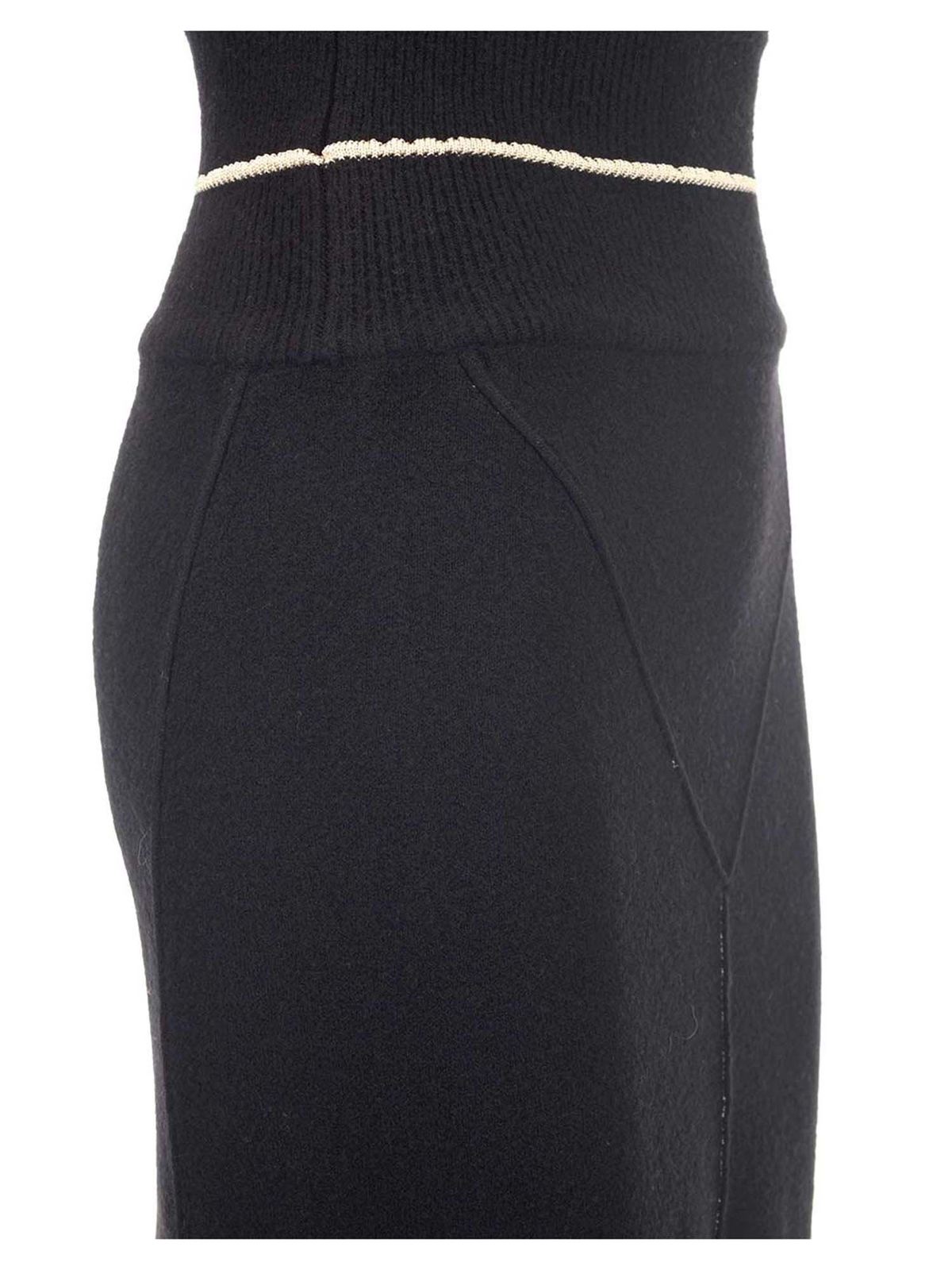 1952 Collection 2 midi skirt in black 9H00004M1313999 (Moncler / スカート ) | Moncler (モンクレール)(2)