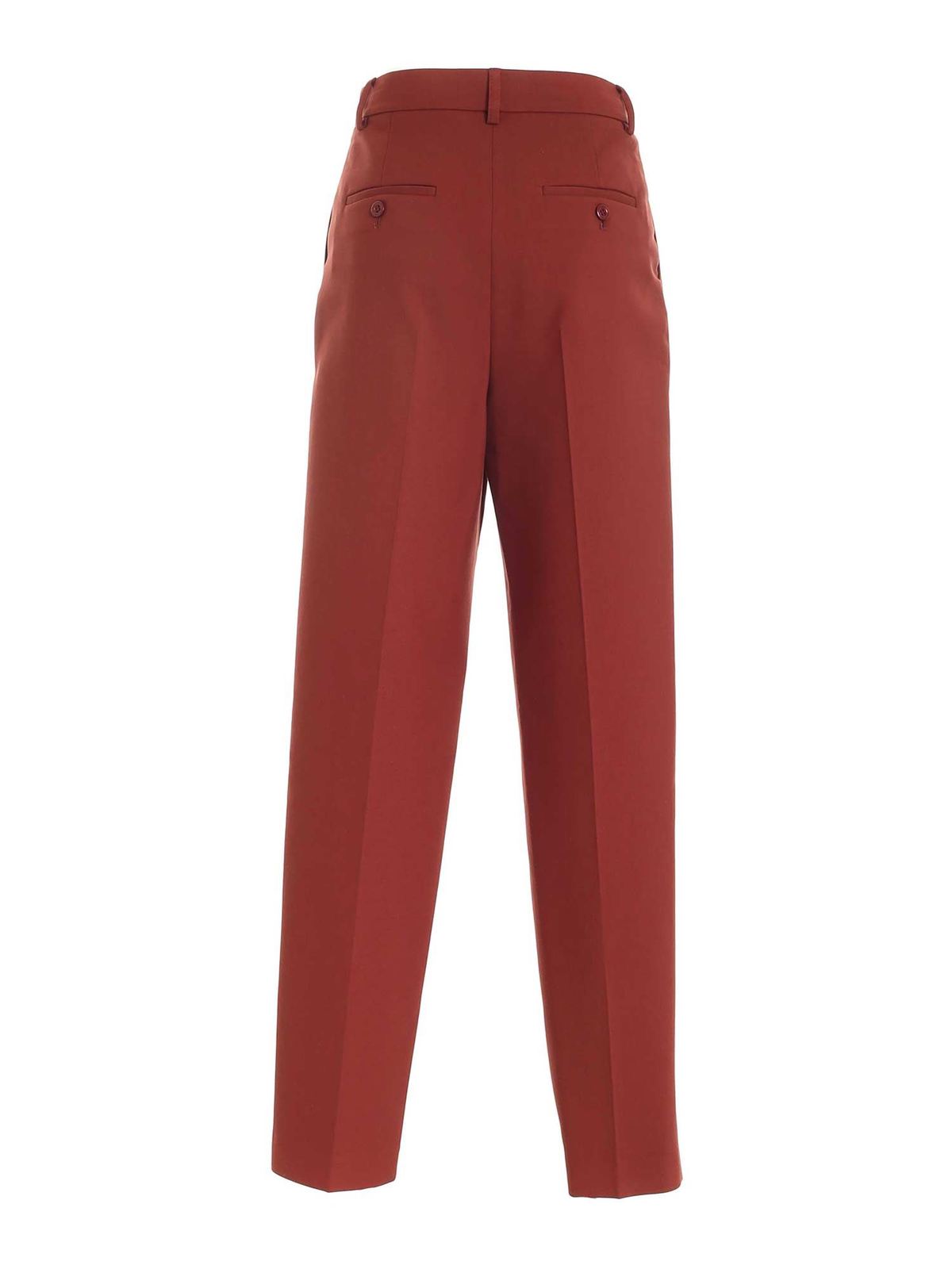 Loose fit pants in brown CHS21APA0302826H (See By Chloé / パンツ ) | See By Chloé (シーバイクロエ)(1)