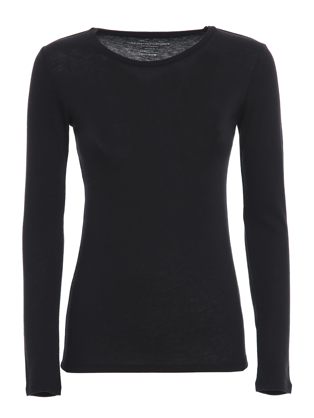 Cashmere blend T-shirt M005FTS008002 (MAJESTIC FILATURES / Tシャツ・カットソー ) | MAJESTIC FILATURES (マジェスティック フィラチュール)