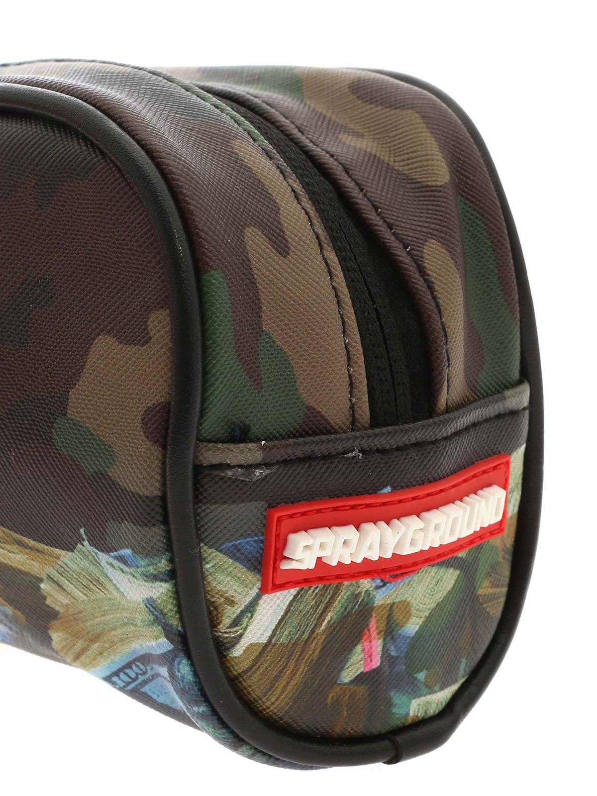Camouflage beauty case in green 910B3293NSZ (SPRAYGROUND / クラッチバッグ・ポーチ ) | SPRAYGROUND (スプレーグラウンド)(2)