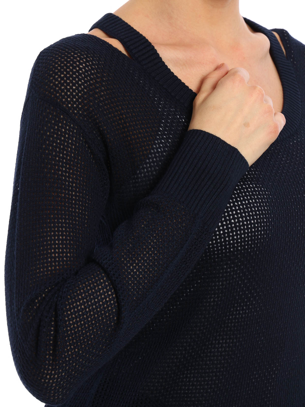Cut out detail sweater MH66N4V0WP390 (MICHAEL KORS / ニット・セーター・カーディガン ) | MICHAEL KORS (マイケル・コース)(4)