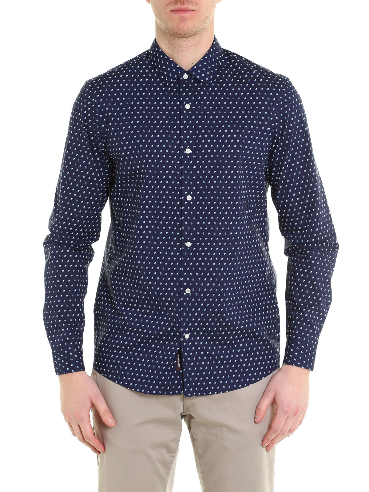 Patterned cotton shirt CS74CBU2WL410 (MICHAEL KORS / シャツ・ブラウス ) | MICHAEL KORS (マイケル・コース)(2)