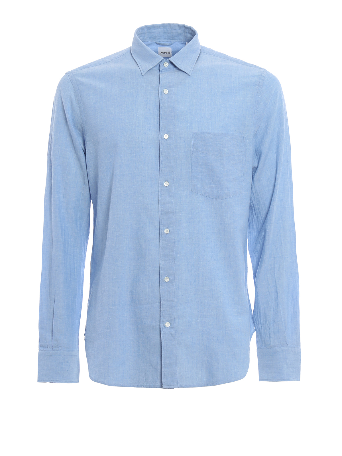 Melange cotton shirt CC02F02501051 (ASPESI / シャツ・ブラウス ) | ASPESI (アスペジ)