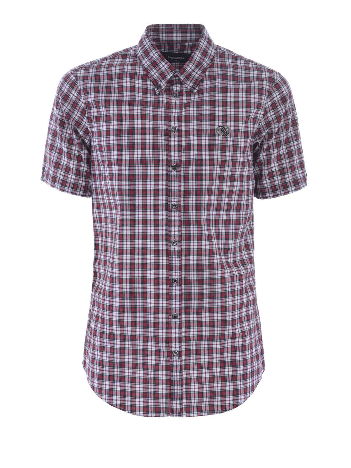Check pure cotton shirt S71DM0063S47567001F (Dsquared2 / シャツ・ブラウス ) | Dsquared2 (ディースクエアード)