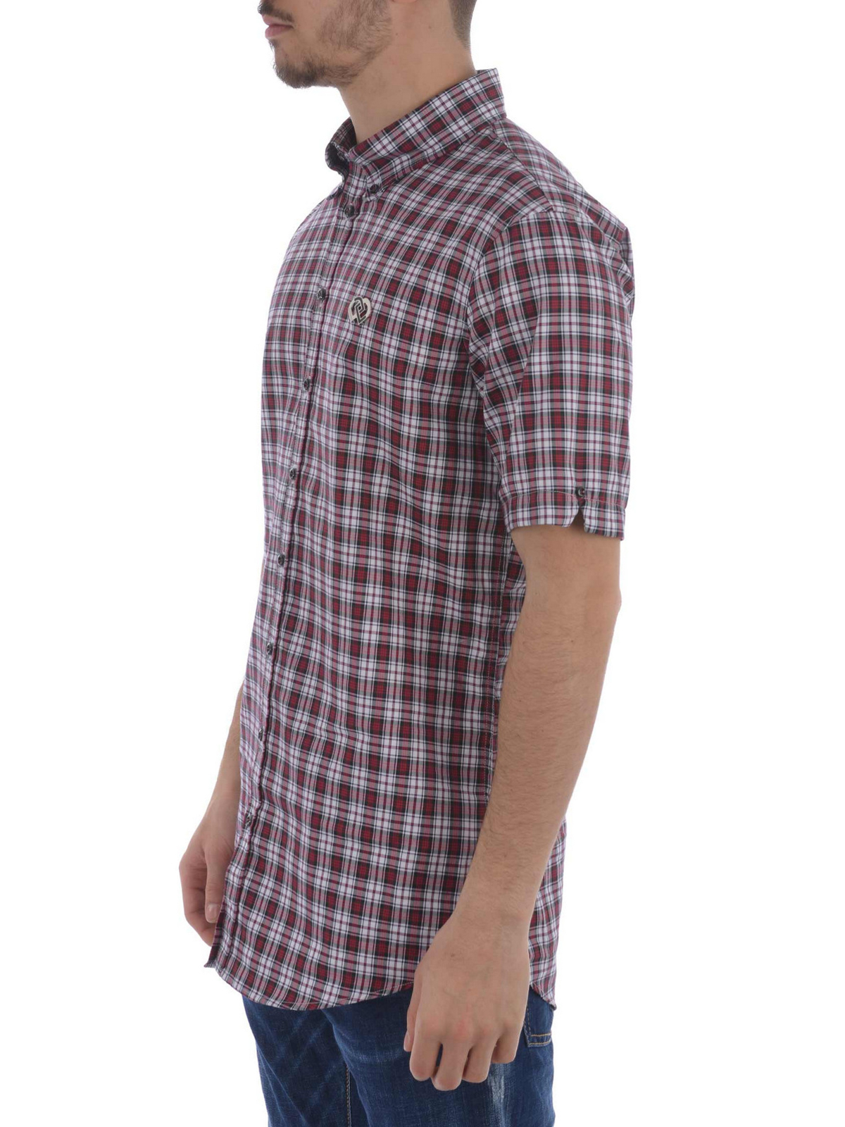 Check pure cotton shirt S71DM0063S47567001F (Dsquared2 / シャツ・ブラウス ) | Dsquared2 (ディースクエアード)(1)