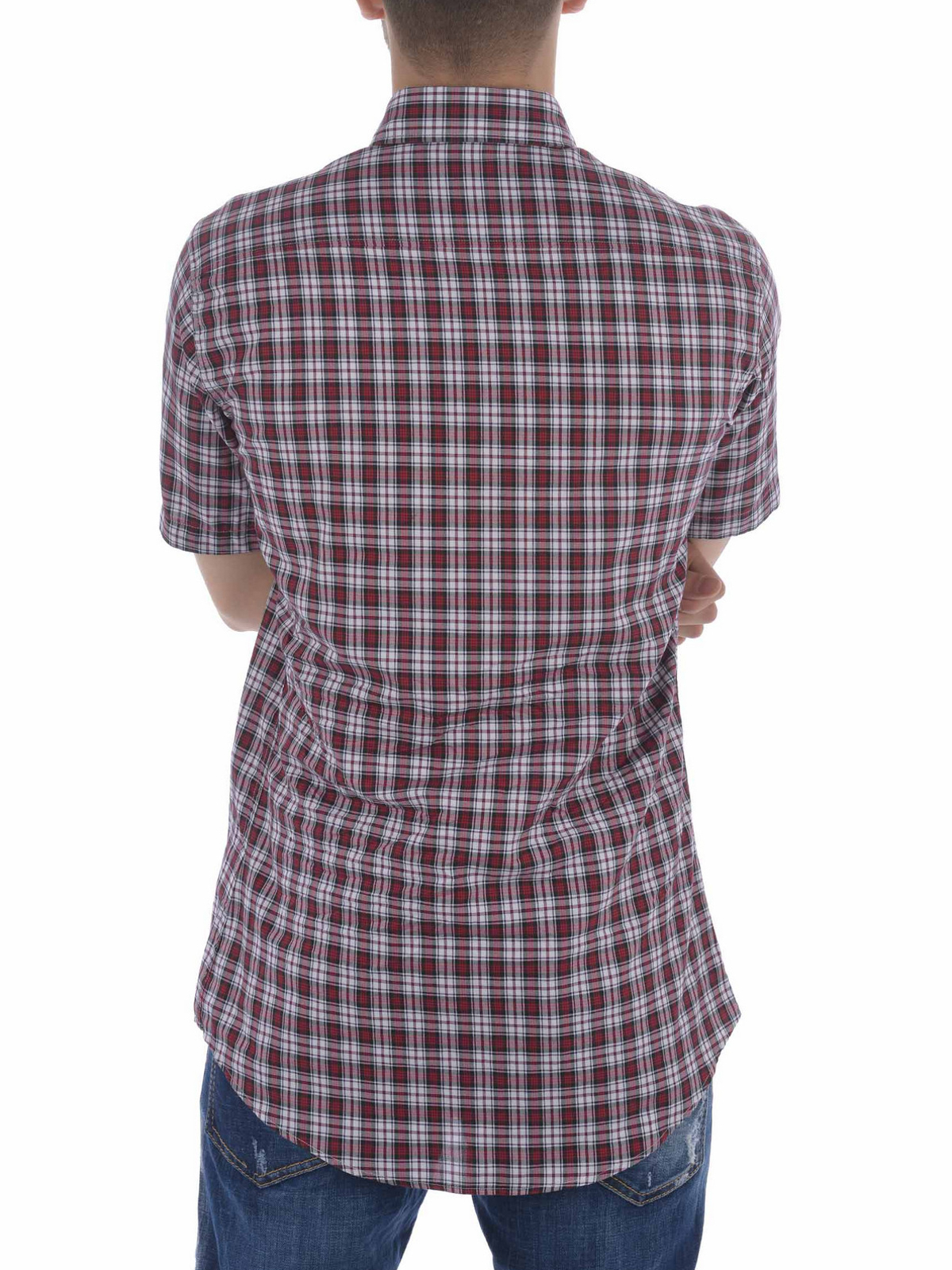 Check pure cotton shirt S71DM0063S47567001F (Dsquared2 / シャツ・ブラウス ) | Dsquared2 (ディースクエアード)(2)