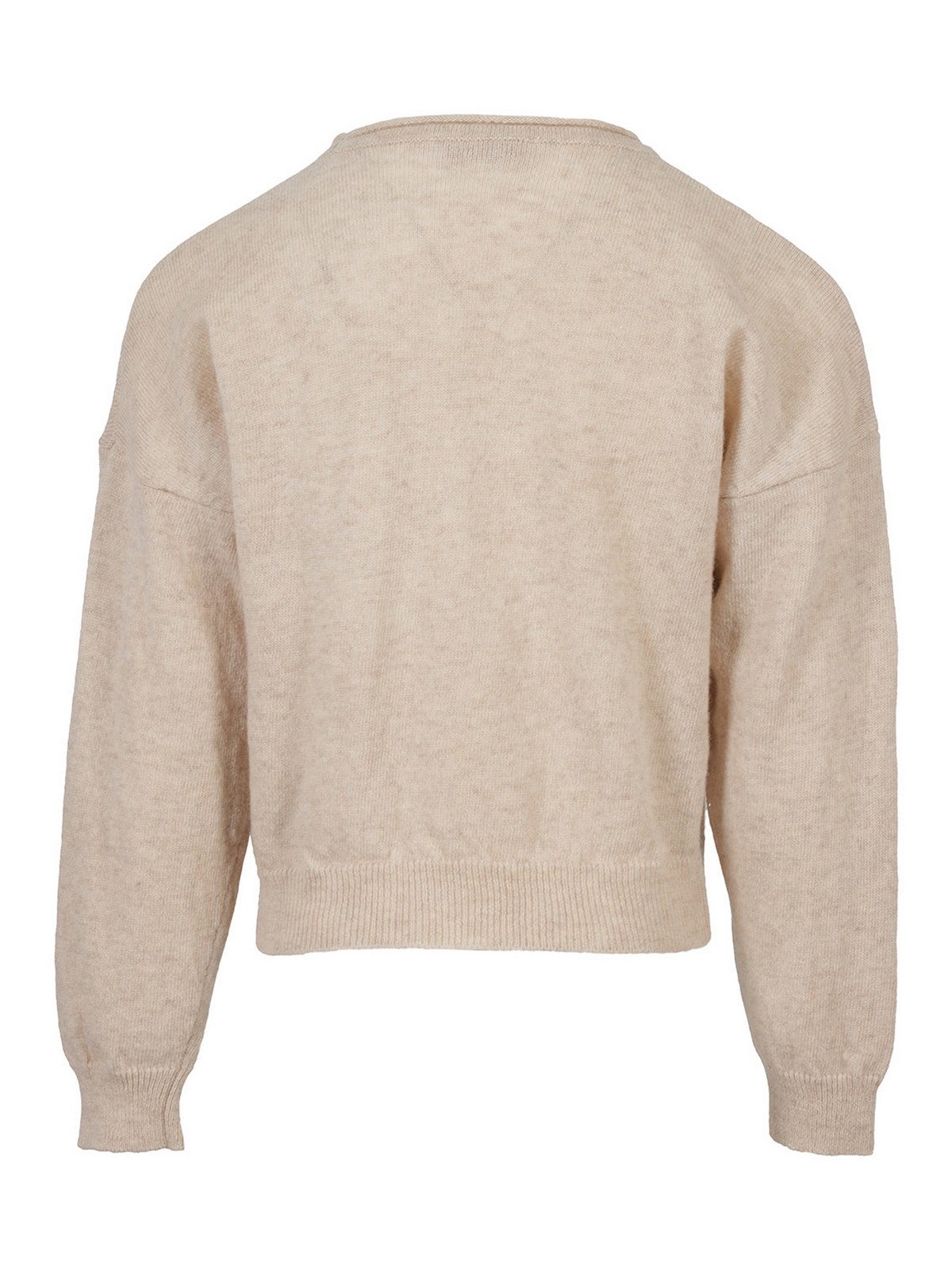 Deer intarsia jumper 19863380640003 (MONNALISA / ニット・セーター・カーディガン ) | MONNALISA (モナリザ)(1)