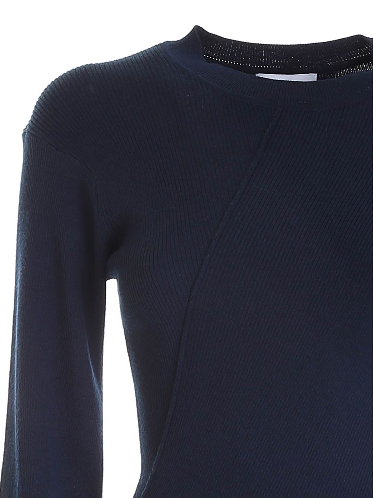 Asymmetrical dress in blue FB62RO6113AC79 (KENZO / ワンピース・ドレス・オールインワン ) | KENZO (ケンゾー)(2)