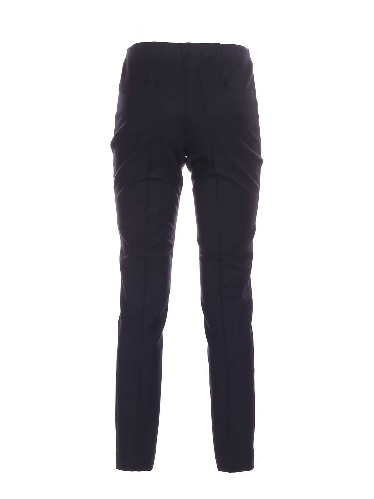 Slim pants in blue D220003XLILIUXY012 (P.A.R.O.S.H. / パンツ ) | P.A.R.O.S.H. (パロッシュ)(1)