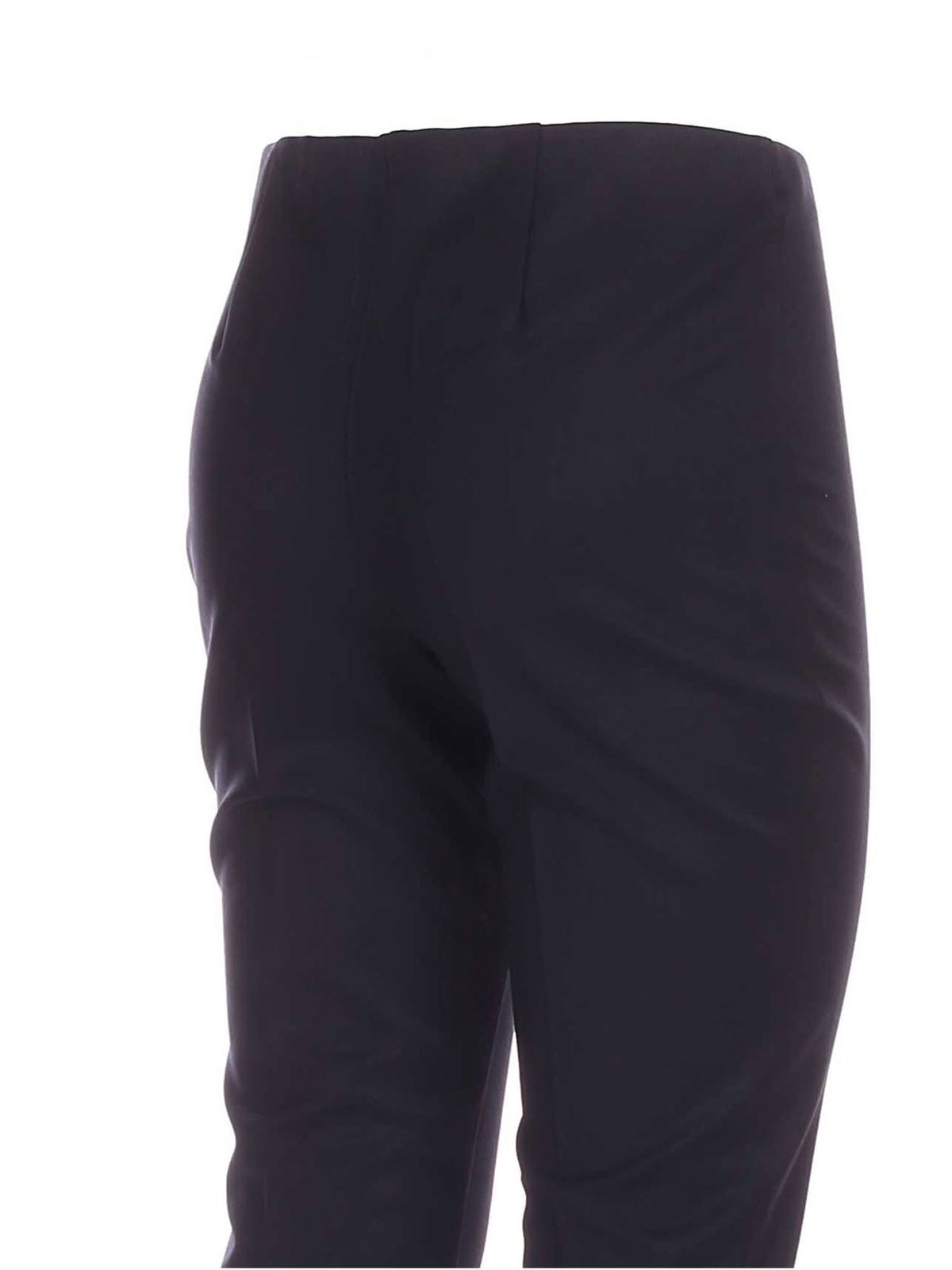 Slim pants in blue D220003XLILIUXY012 (P.A.R.O.S.H. / パンツ ) | P.A.R.O.S.H. (パロッシュ)(2)