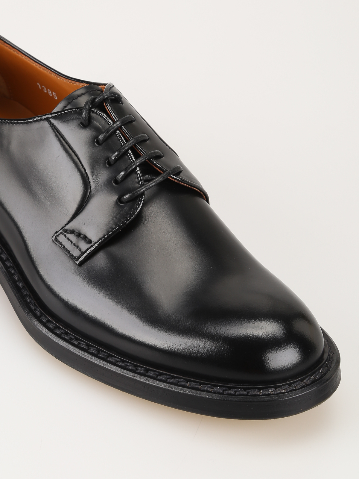 Leather classic Derby shoes DU1385SIENUF007NN00 (DOUCAL'S / レースアップ ) | DOUCAL'S (デュカルス)(2)