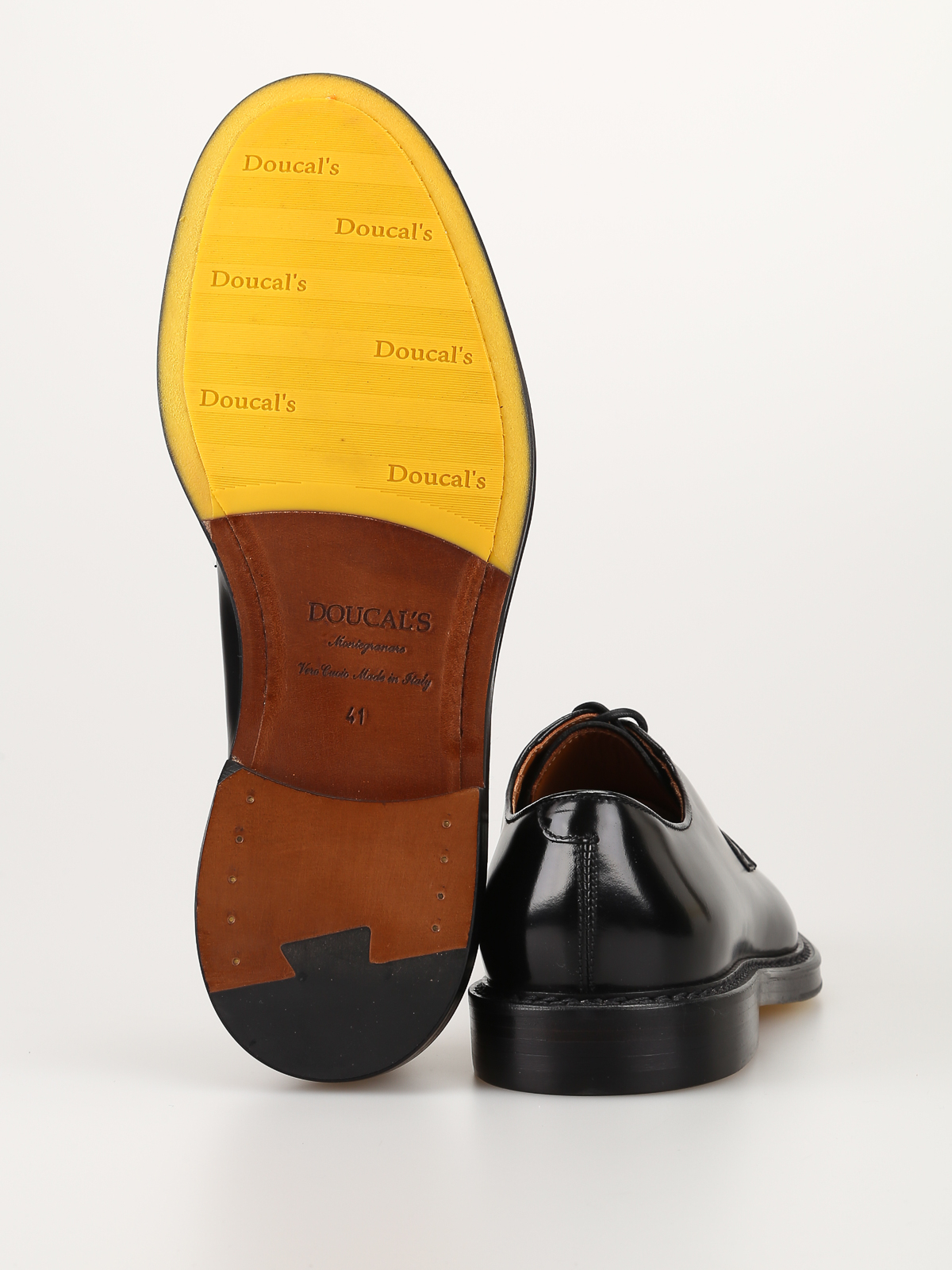 Leather classic Derby shoes DU1385SIENUF007NN00 (DOUCAL'S / レースアップ ) | DOUCAL'S (デュカルス)(3)