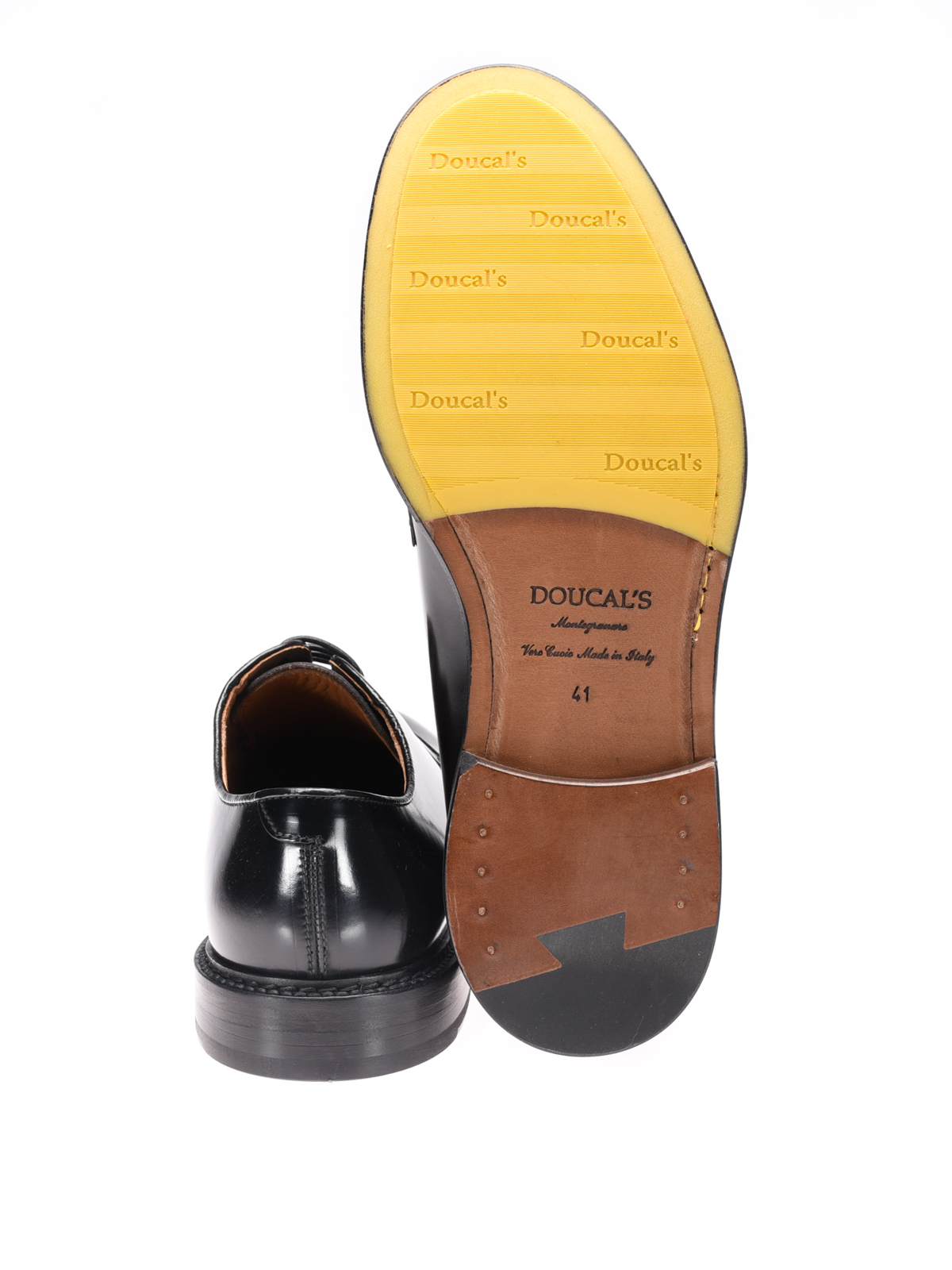 Leather classic Derby shoes DU1385SIENUF007NN00 (DOUCAL'S / レースアップ ) | DOUCAL'S (デュカルス)(4)