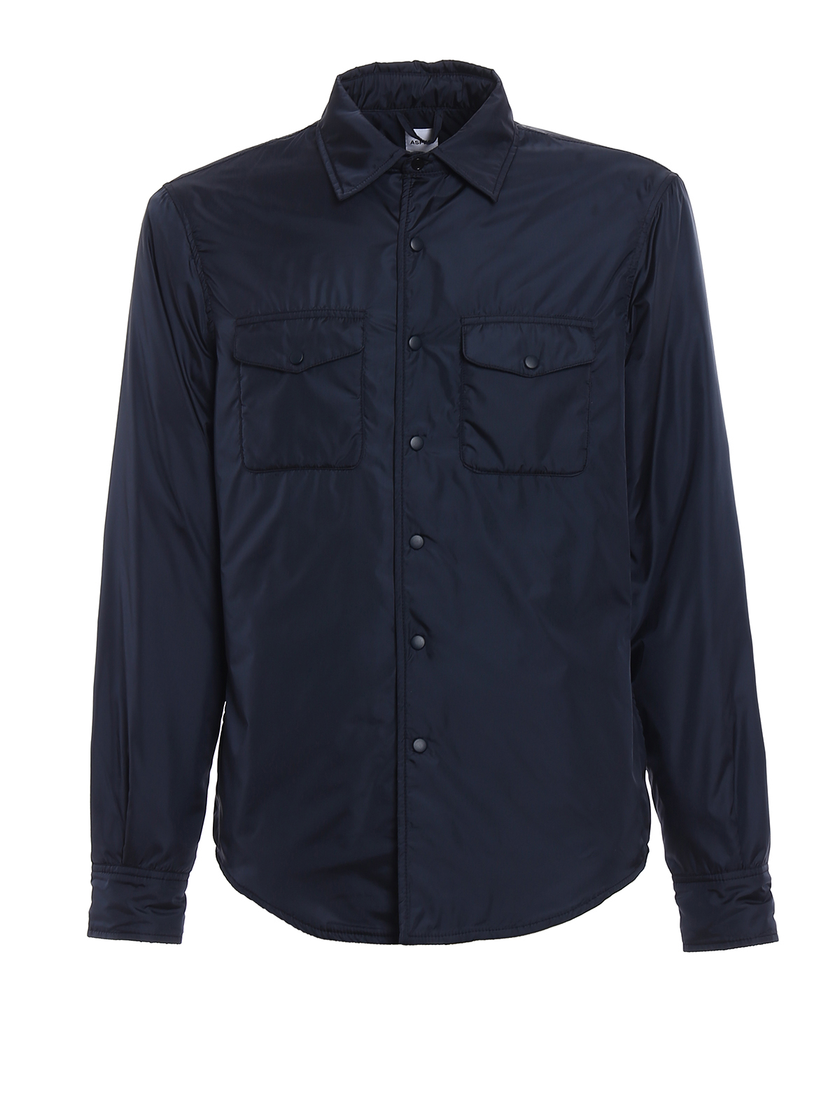 Shirt-inspired nylon jacket I029796196101 (ASPESI / カジュアルジャケット・ベスト ) | ASPESI (アスペジ)