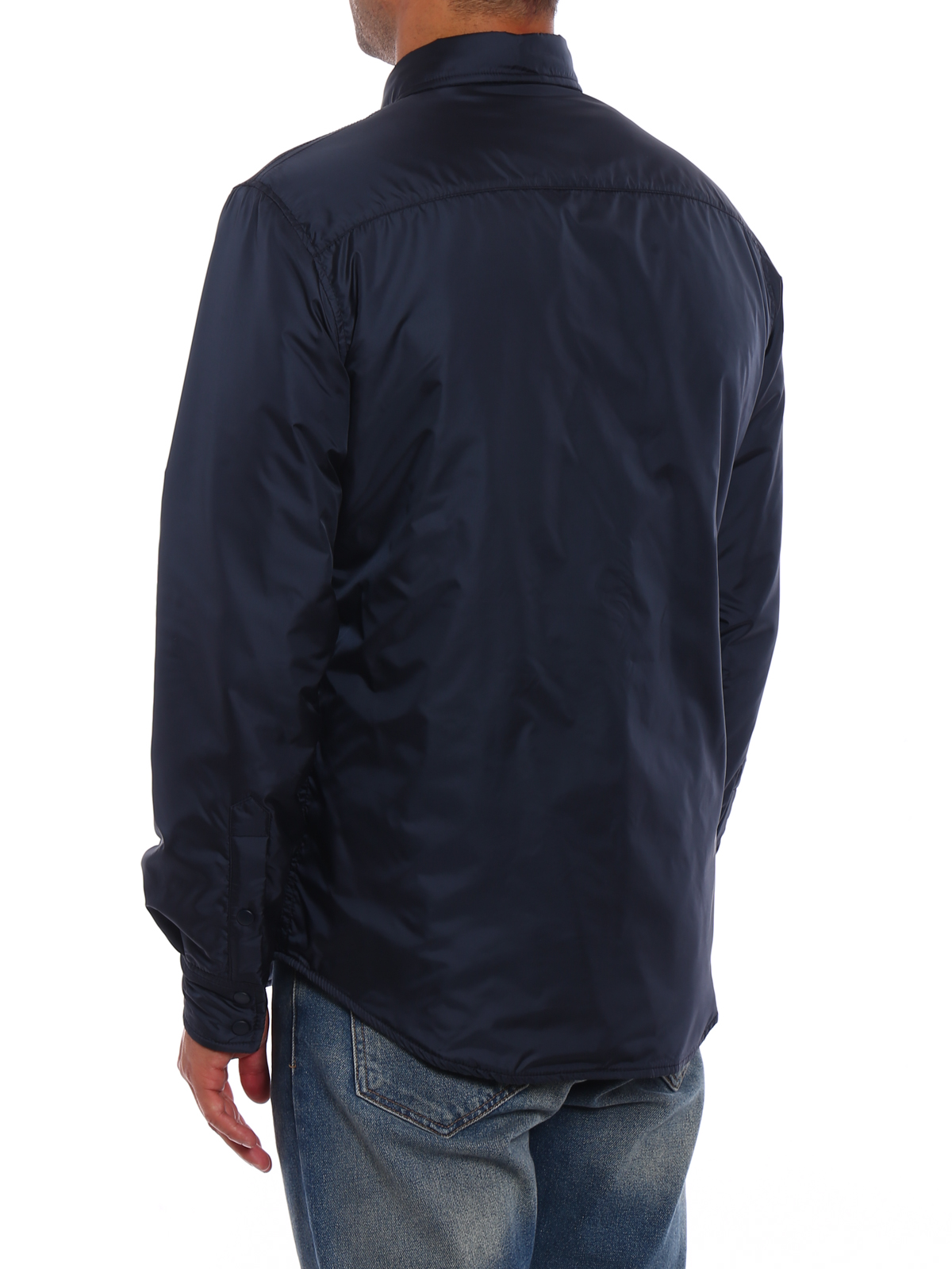 Shirt-inspired nylon jacket I029796196101 (ASPESI / カジュアルジャケット・ベスト ) | ASPESI (アスペジ)(3)
