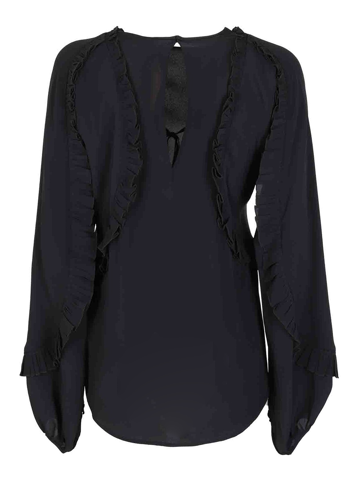 Crêpe de Chine blouse G12151119000 (N°21 / シャツ・ブラウス ) | N°21 (ヌメロ ヴェントゥーノ)(1)