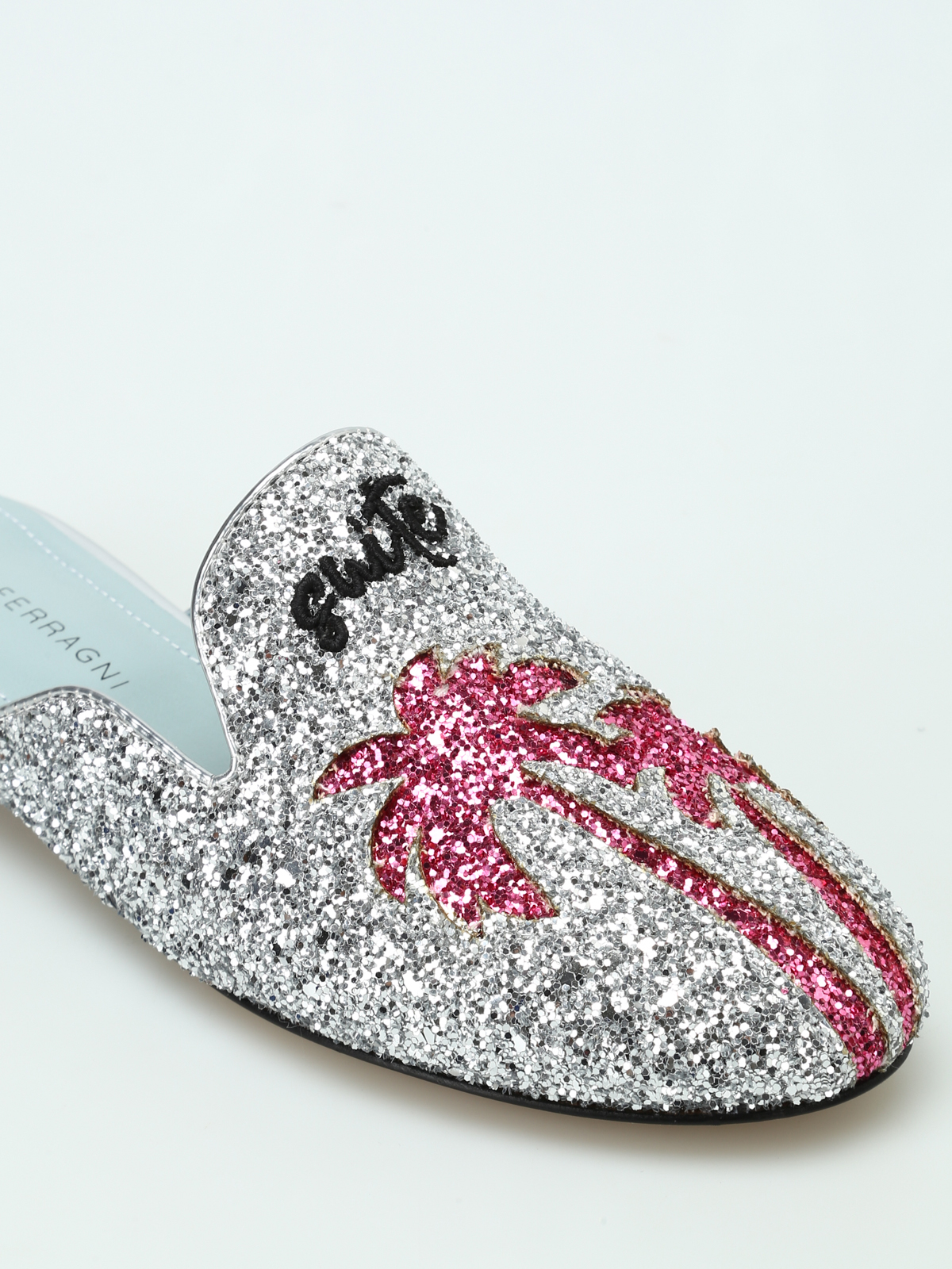 Suite Life silver glitter mules CF1826 (CHIARA FERRAGNI / サンダル ) | CHIARA FERRAGNI (キアラ フェラーニ)(2)