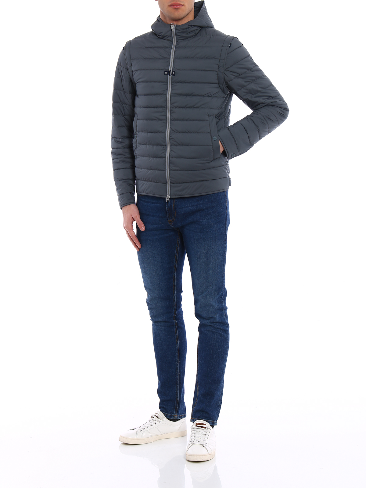 Jacket with removable sleeves PC0061U192889051 (Herno / コート・ダウン ) | Herno (ヘルノ)(1)