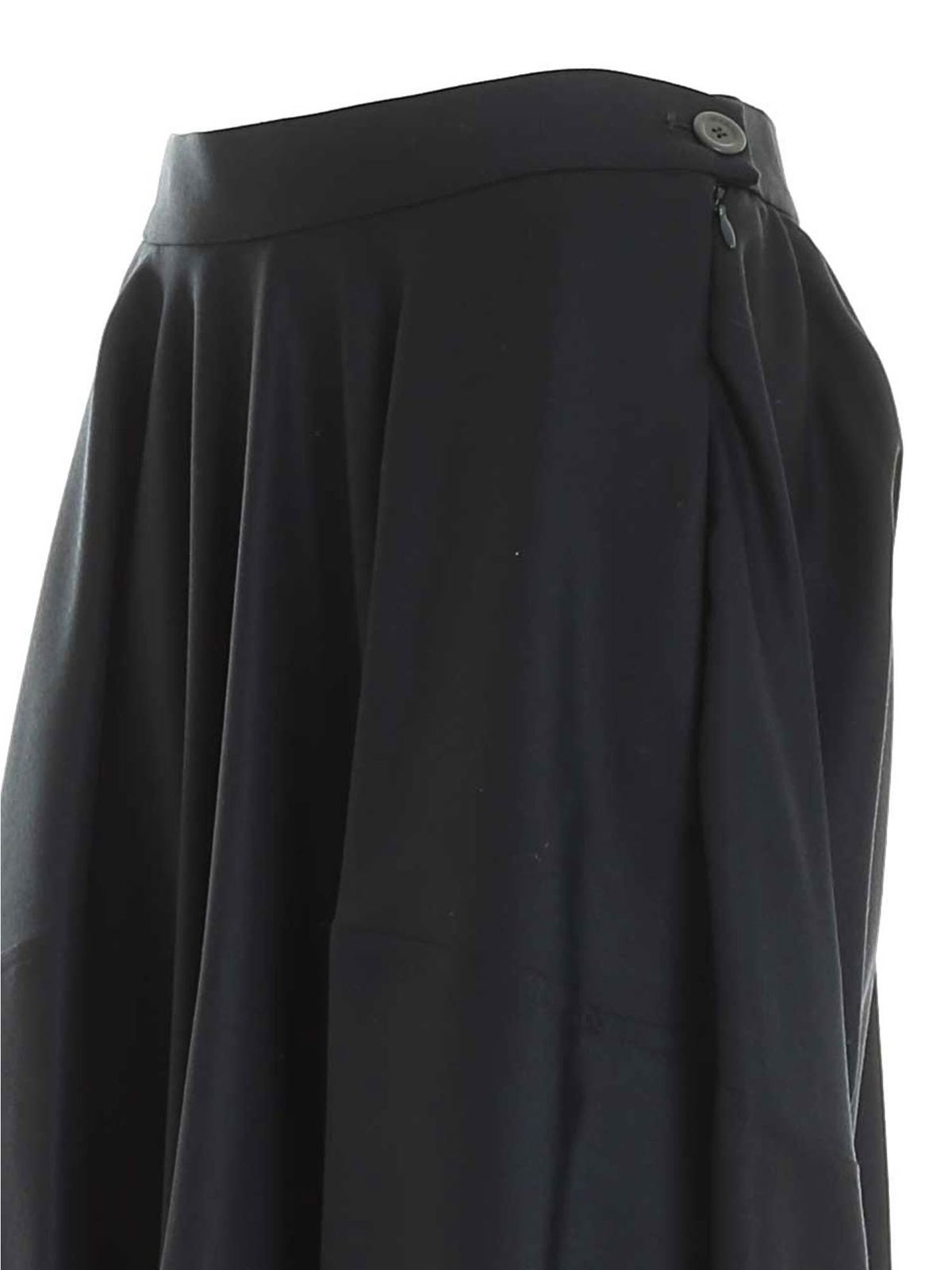Knockout skirt in dark green 1201004011550CF (Vivienne Westwood / スカート ) | Vivienne Westwood (ヴィヴィアン・ウェストウッド)(2)