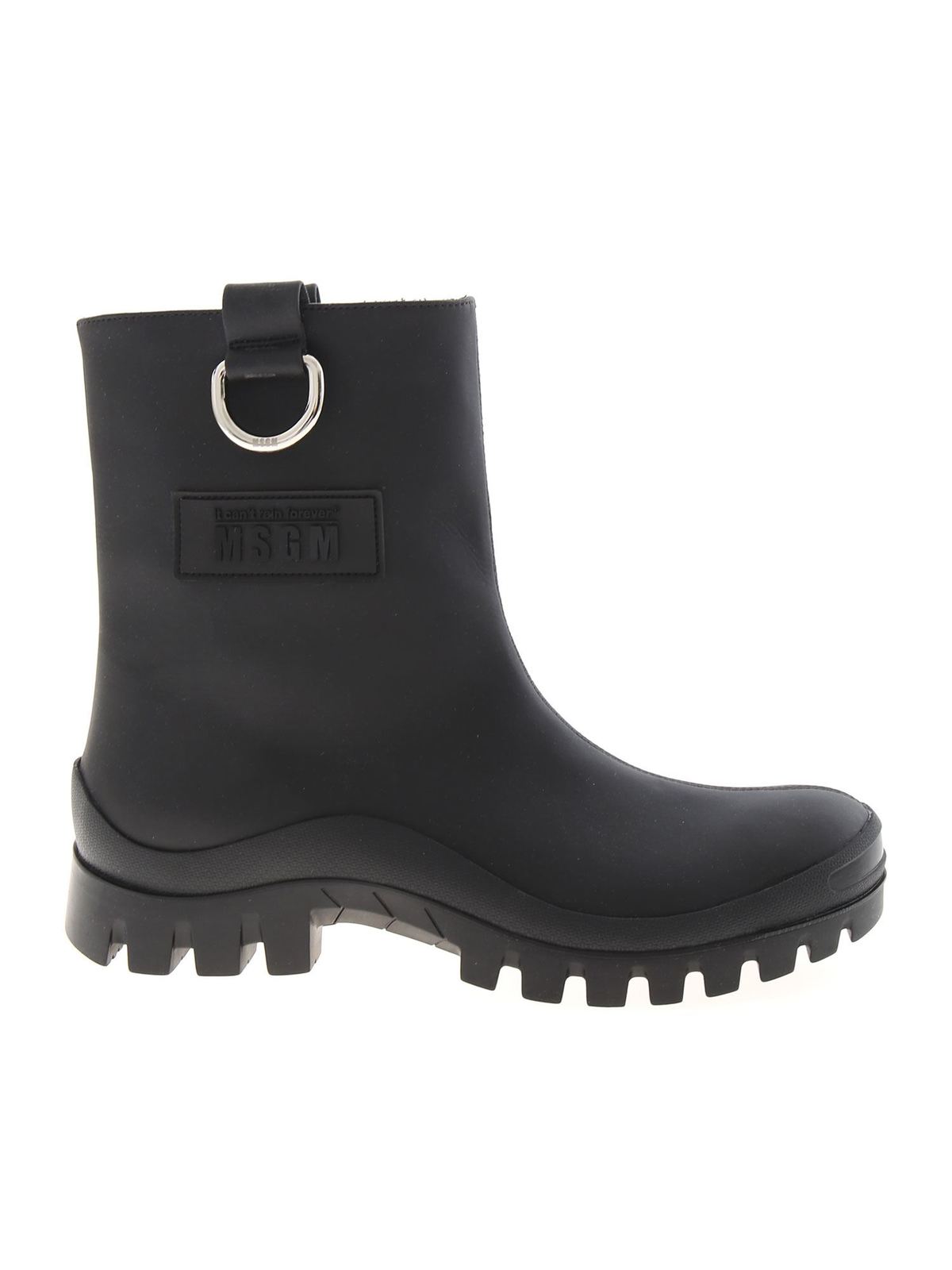 Rubberized ankle boots 3141MDS30135999 (MSGM / ブーツ ) | MSGM (エムエスジーエム)