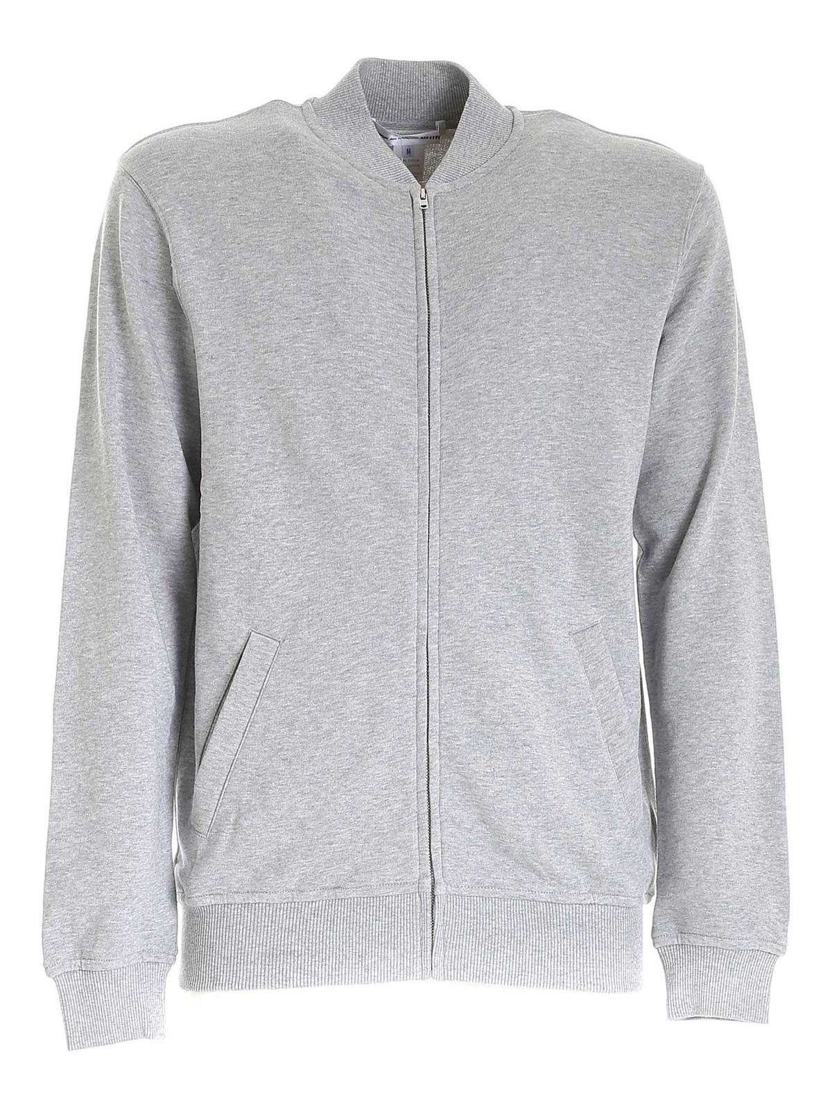 X Kaws sweatshirt in melange gray FHT002W211 (Comme Des Garçons SHIRT / スウェット・フーディー ) | Comme Des Garçons SHIRT (コムデギャルソン シャツ)