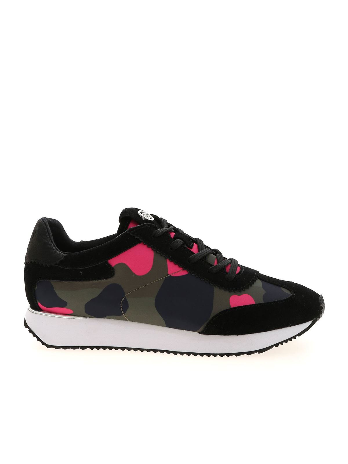 Arlie multicolor sneakers K1099610CAMONYLONSUEDEFCHIABLKFBK (DKNY / スニーカー ) | DKNY (ディーケーエヌワイ)