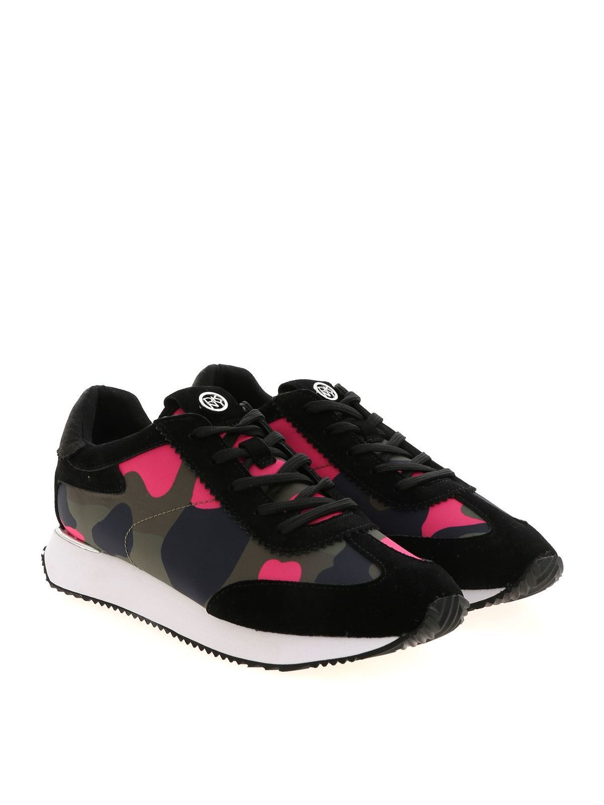 Arlie multicolor sneakers K1099610CAMONYLONSUEDEFCHIABLKFBK (DKNY / スニーカー ) | DKNY (ディーケーエヌワイ)(1)