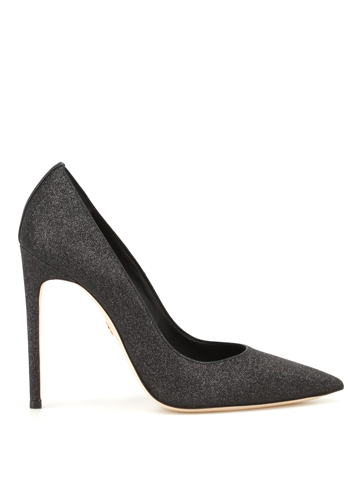 Basic black glitter pumps PPW0002292000012124 (Dsquared2 / パンプス・ハイヒール ) | Dsquared2 (ディースクエアード)