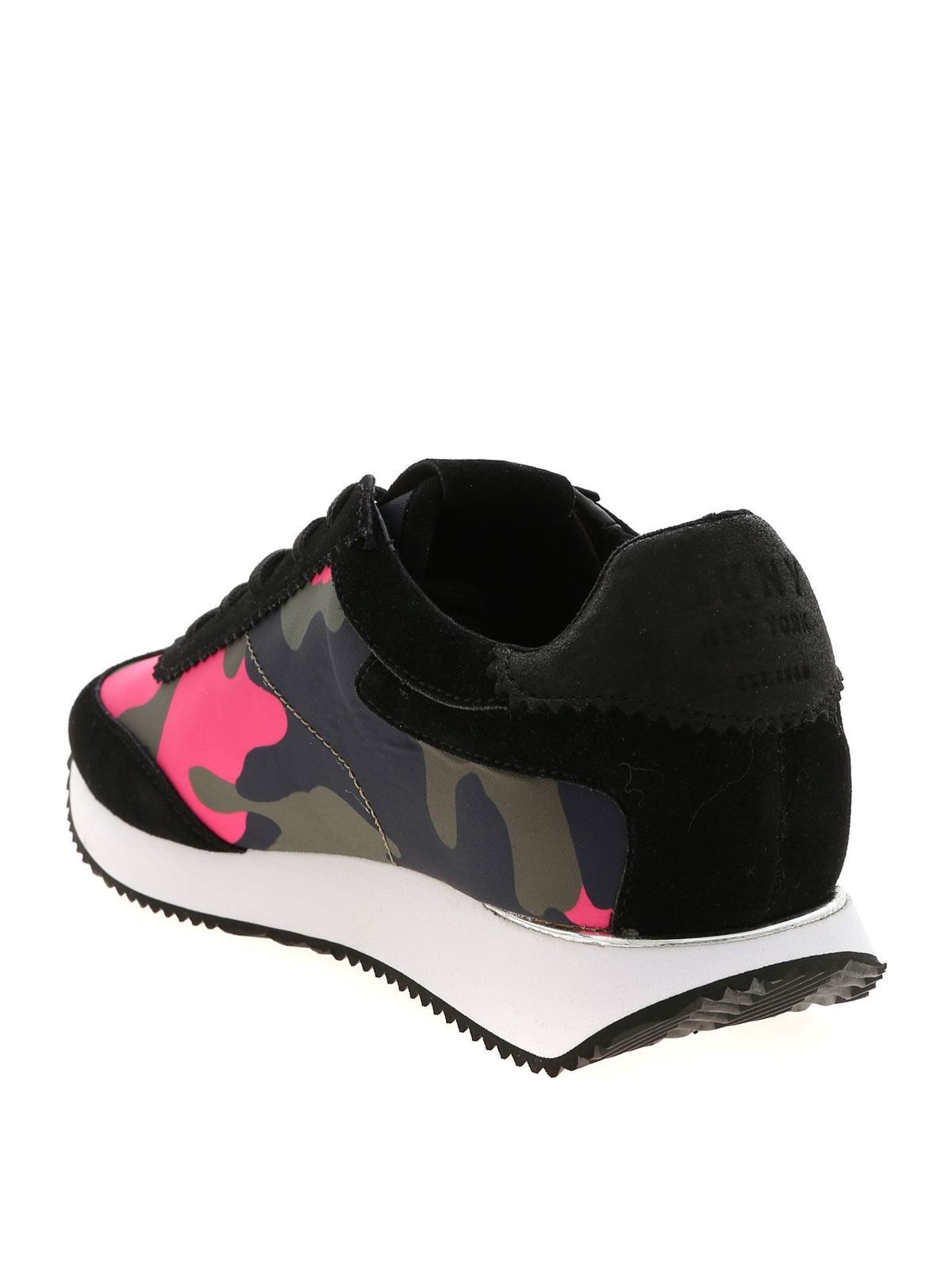Arlie multicolor sneakers K1099610CAMONYLONSUEDEFCHIABLKFBK (DKNY / スニーカー ) | DKNY (ディーケーエヌワイ)(2)
