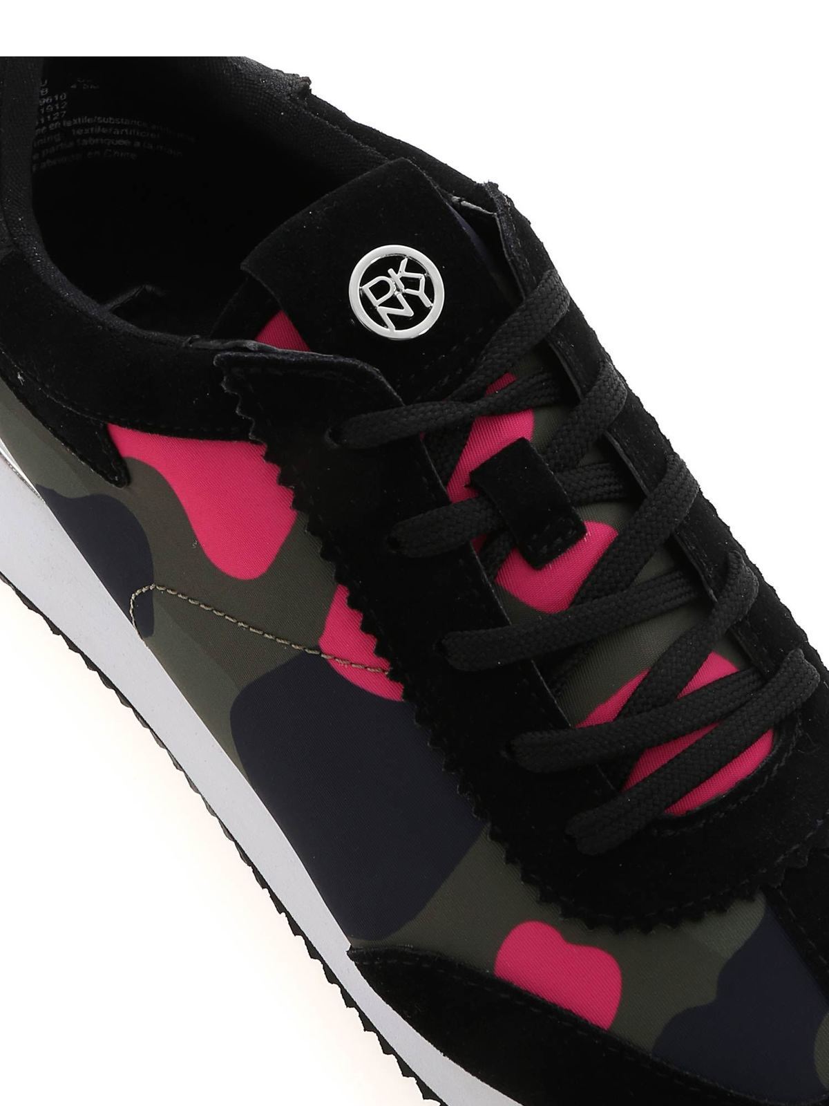 Arlie multicolor sneakers K1099610CAMONYLONSUEDEFCHIABLKFBK (DKNY / スニーカー ) | DKNY (ディーケーエヌワイ)(3)