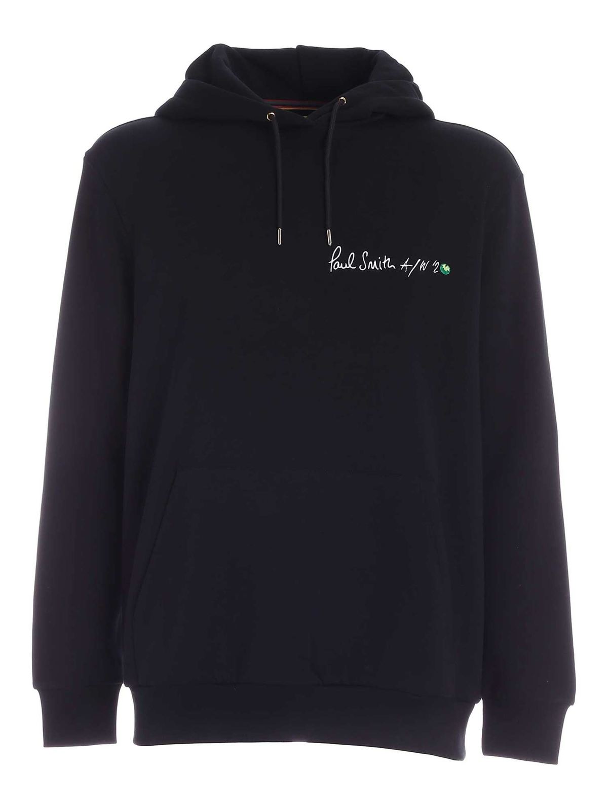 1990s hoodie in black M1R180TEP218179 (Paul Smith / スウェット・フーディー ) | Paul Smith (ポール・スミス)