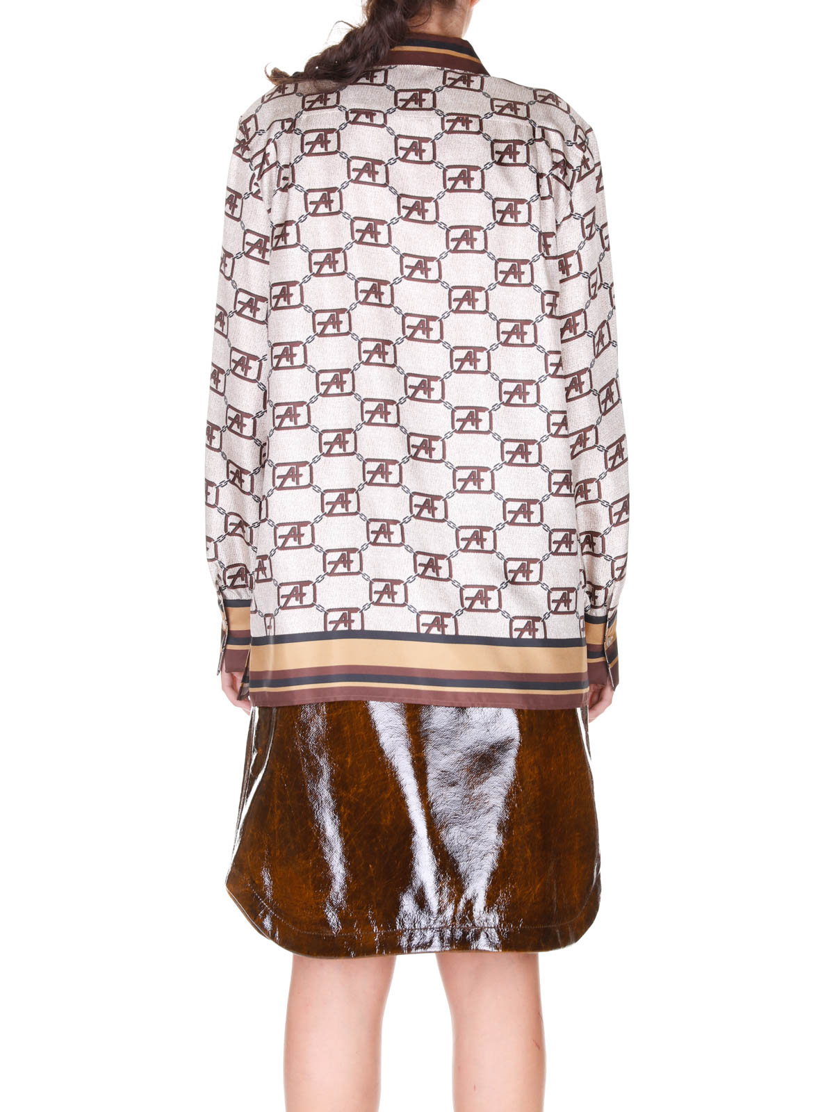 Monogram silk shirt 020666461081 (ALBERTA FERRETTI / シャツ・ブラウス ) | ALBERTA FERRETTI (アルベルタ フェレッティ)(3)